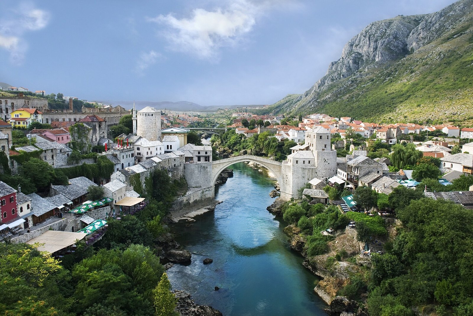 Мостар: Mostar Old Town Panorama 2007