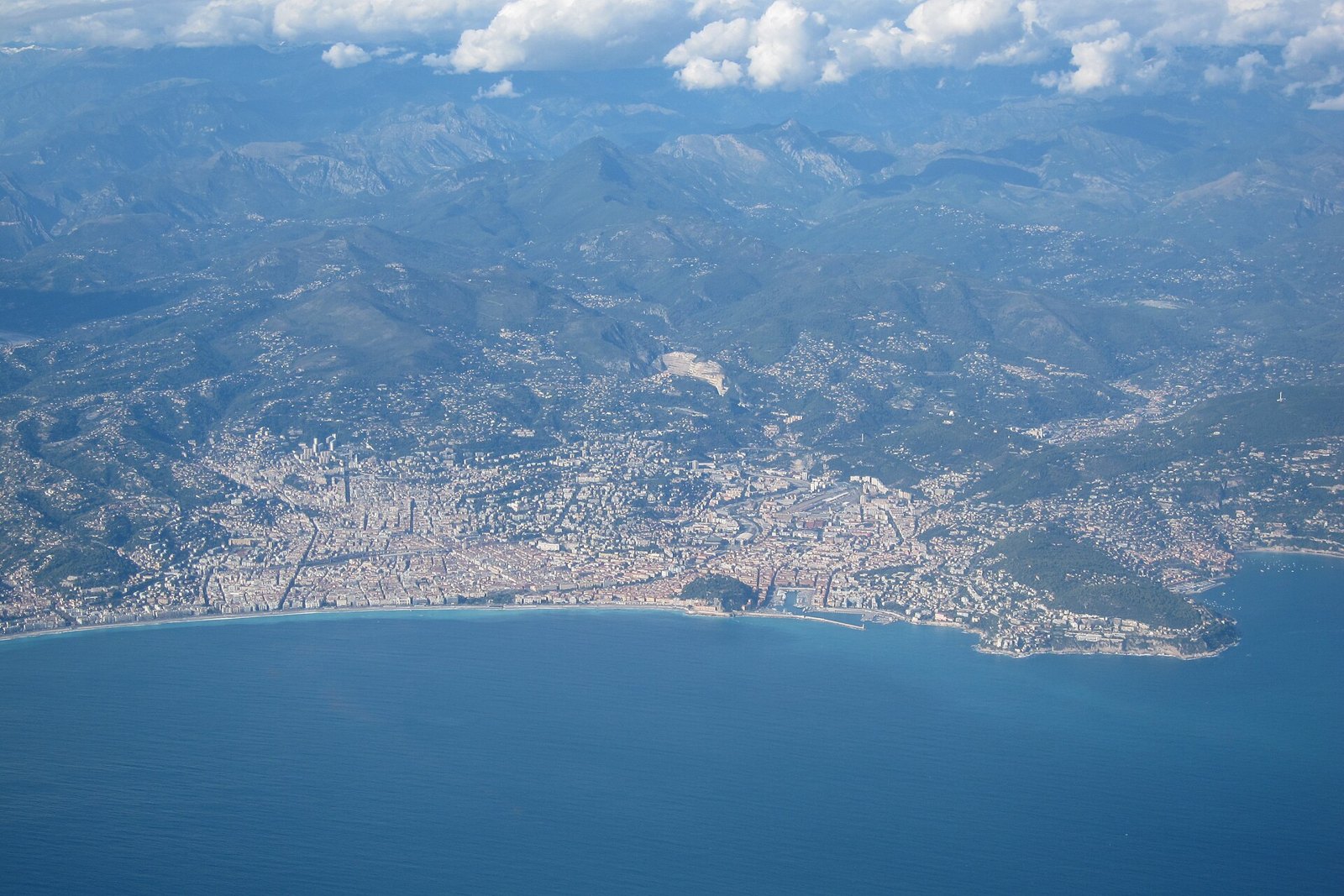 Ницца: Aerial view of Nice (02)
