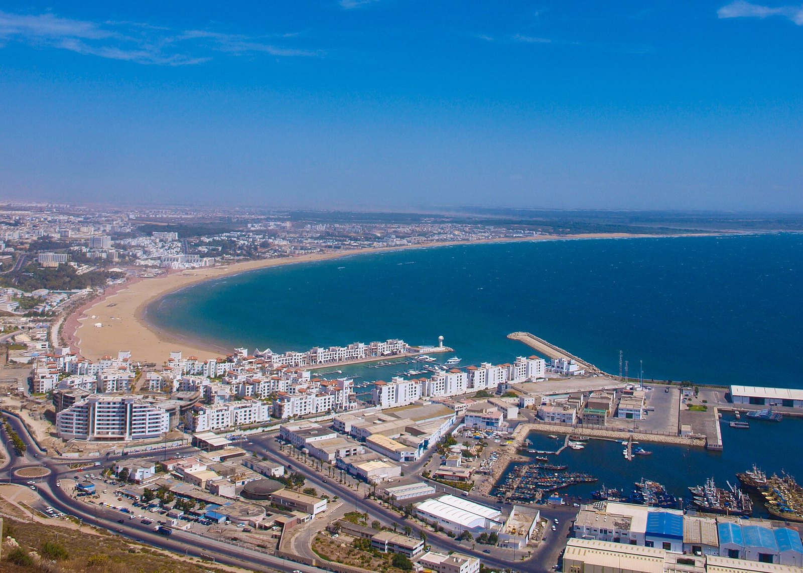 Агадир: Agadir Areal view cropped