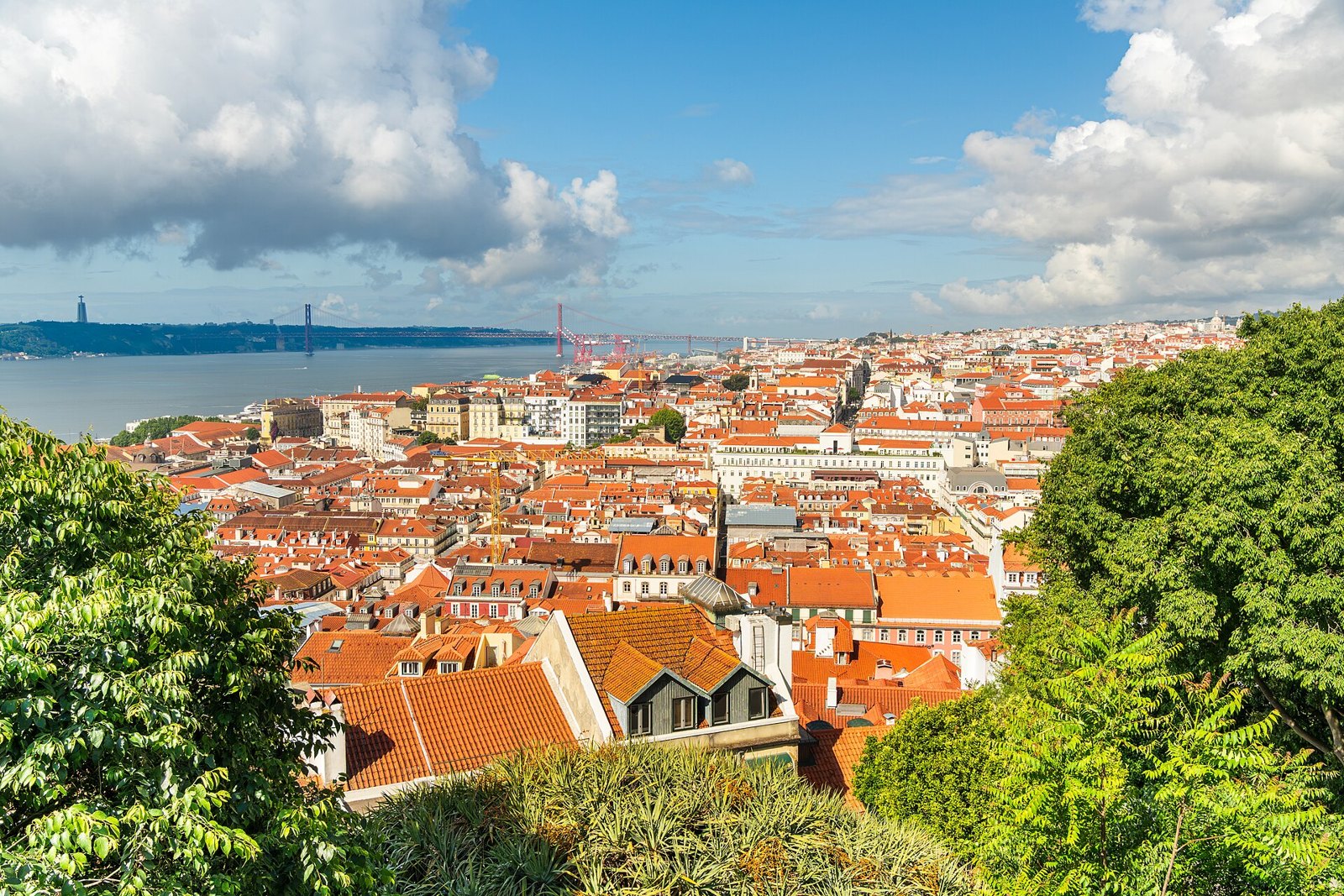 Лиссабон: View from Castelo de S. Jorge - Lisbon - Portugal