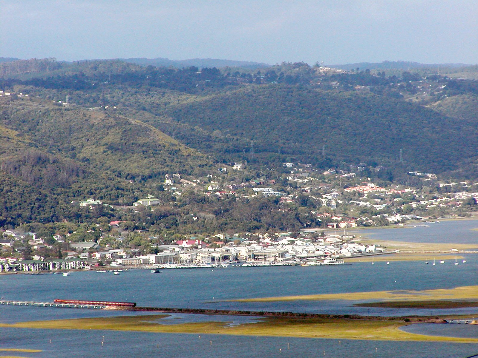 Дорога садов: Knysna-topview