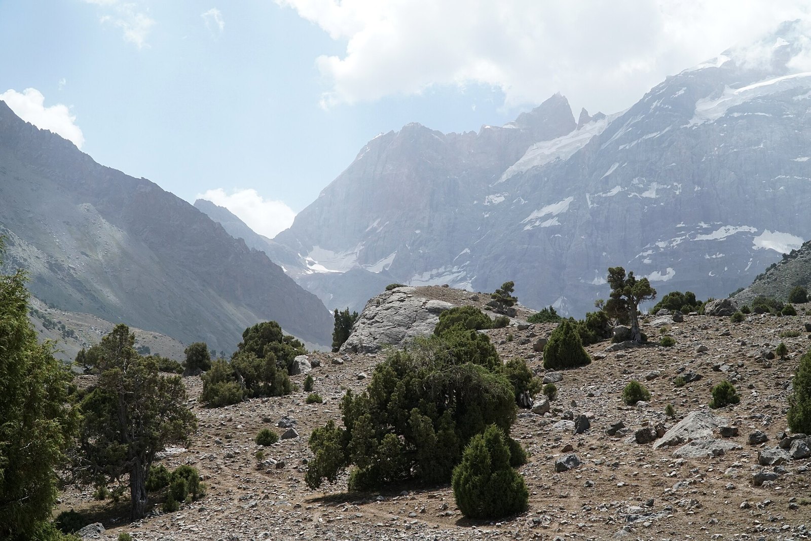 Фанские горы: Fann Mountains landscape