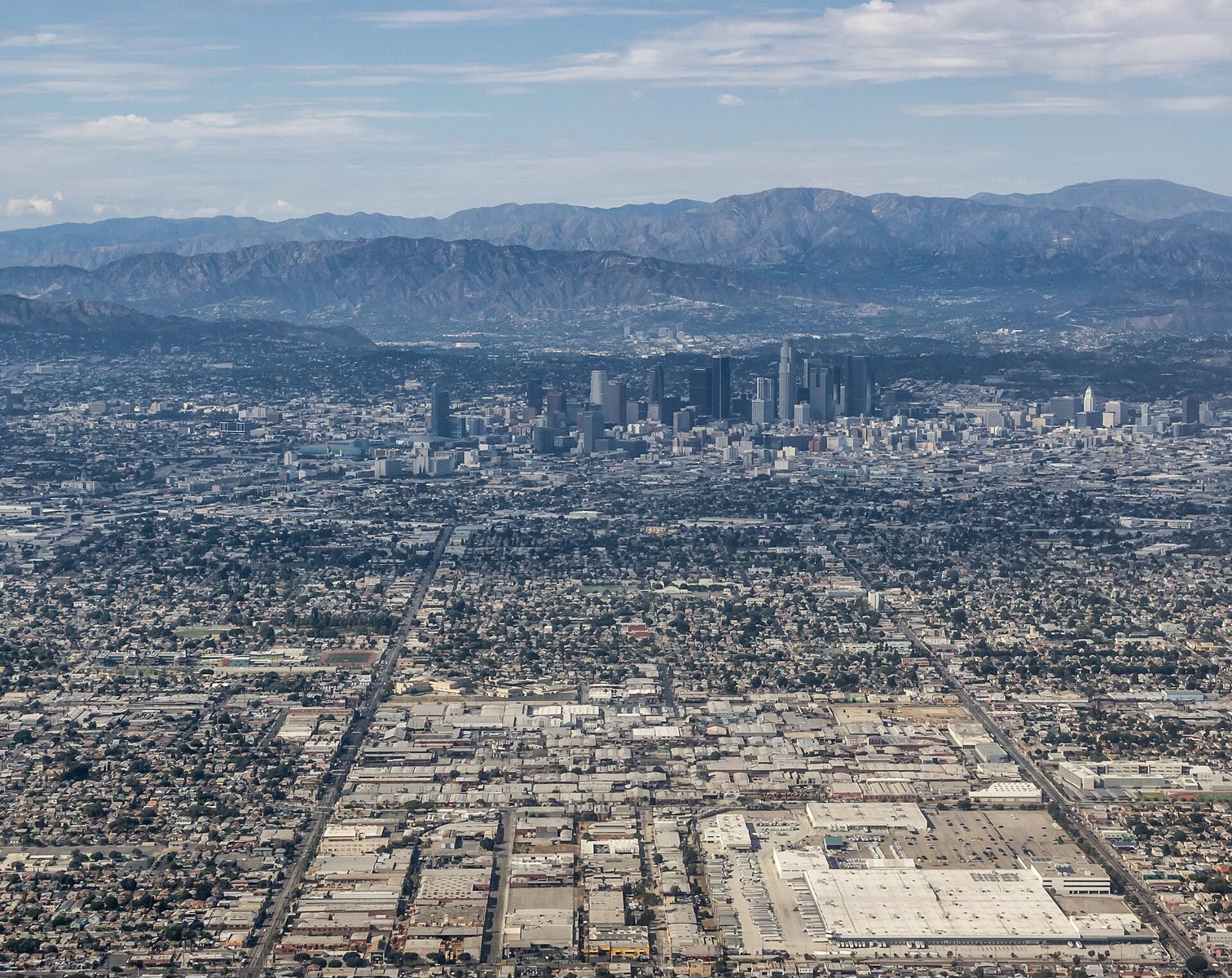 Лос-Анджелес: Los Angeles Aerial view 2013