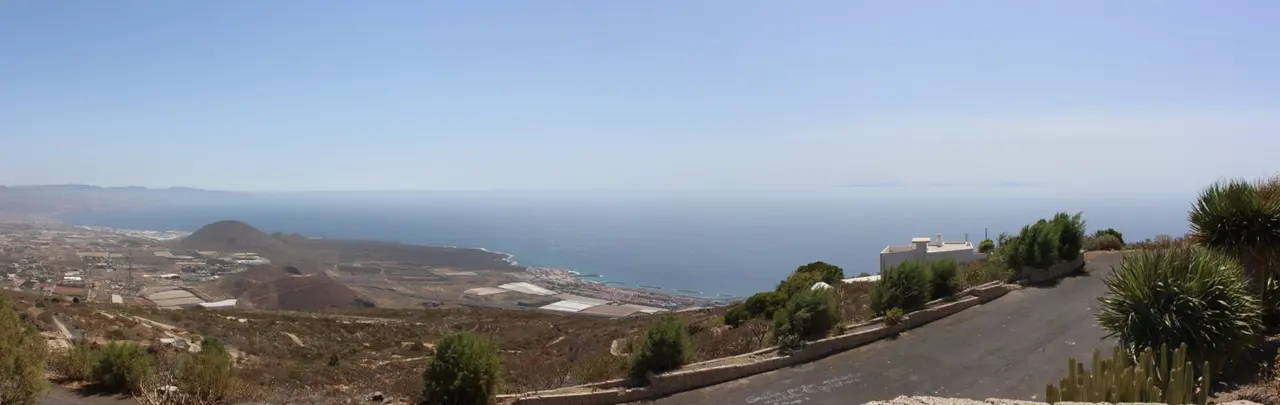 Тенерифе: Southern Tenerife panorama
